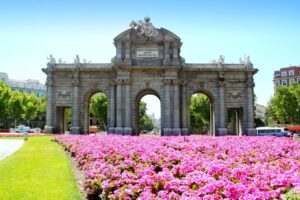 Puerta de Alcala w Madrycie